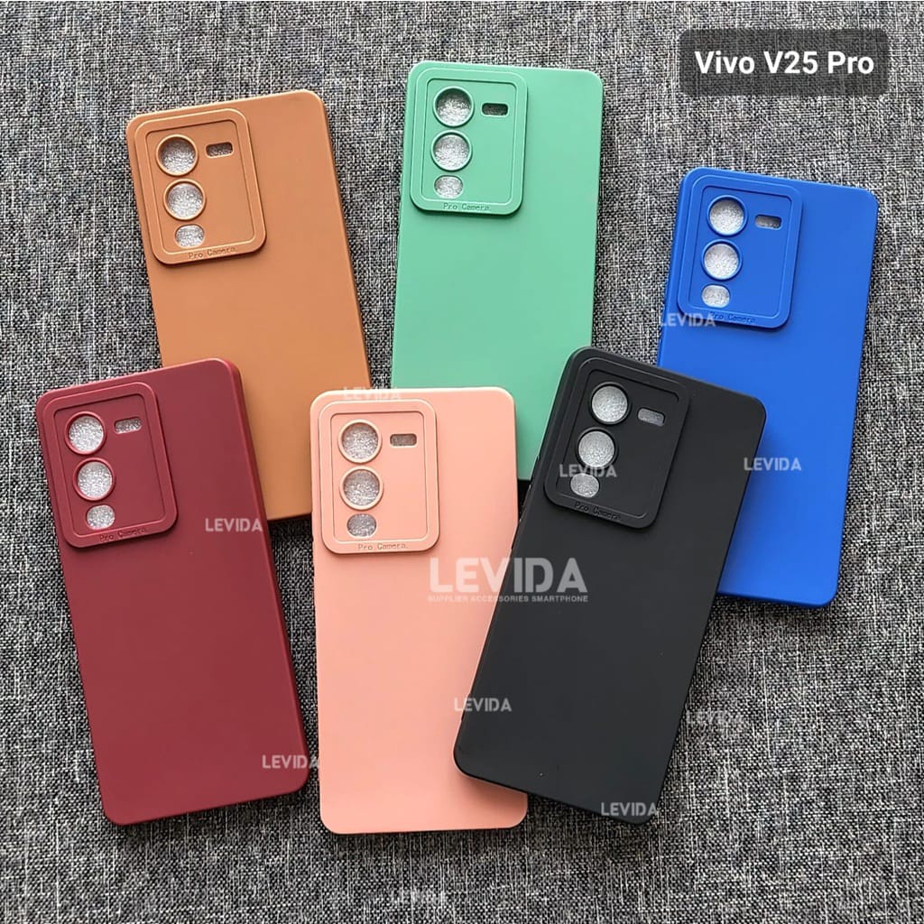 VIVO V25 PRO CASE PRO CAMERA MACARON CASE VIVO V25 PRO