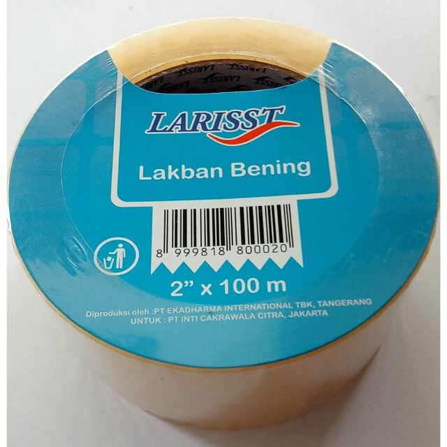 

larisst lakban bening 2"100m