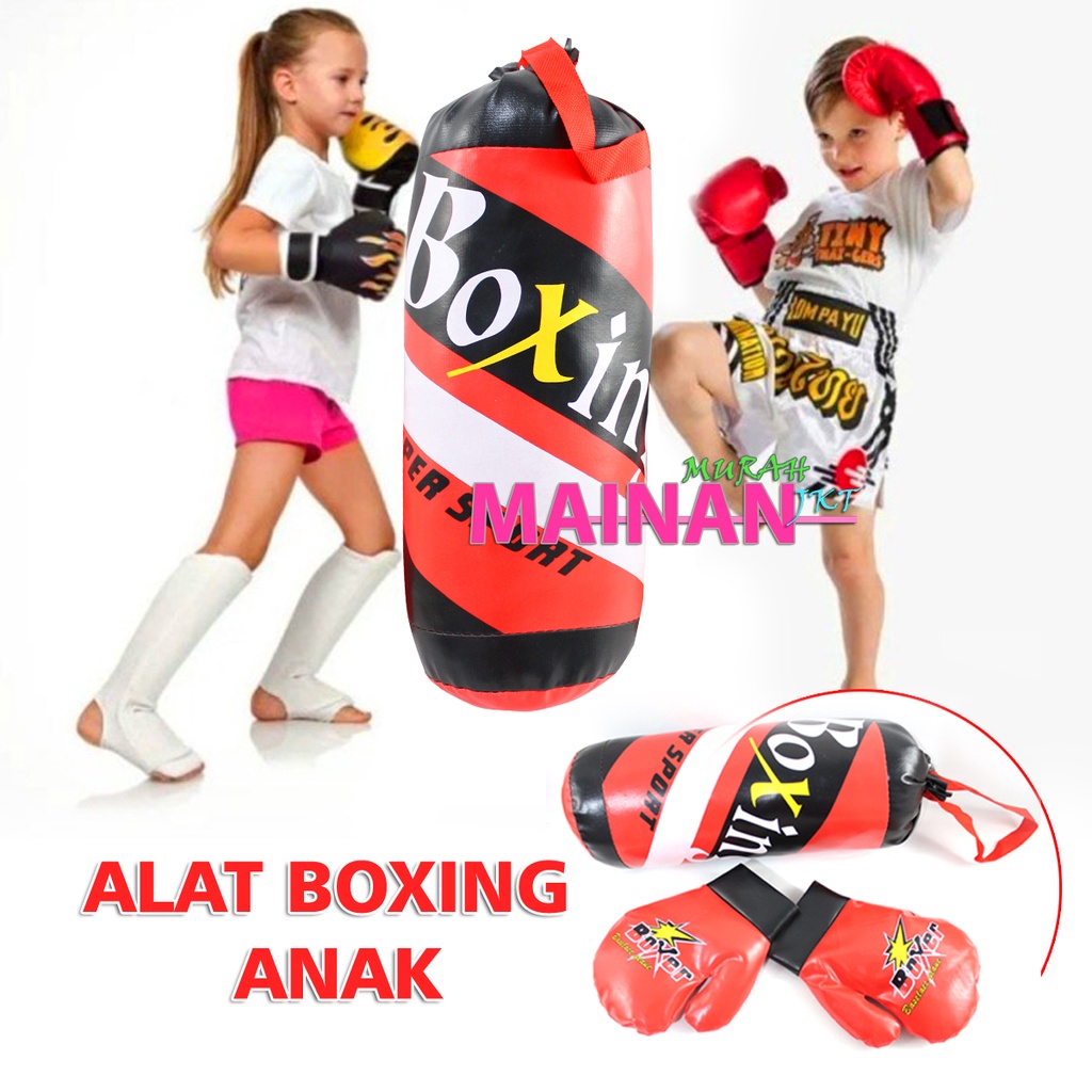 MAINAN ANAK MURAH MAINAN ANAK LAKI BOXING TINJU SAMSAK SARUNG TANGAN PR17679 SAMSAK GANTUNG SAMSAK T