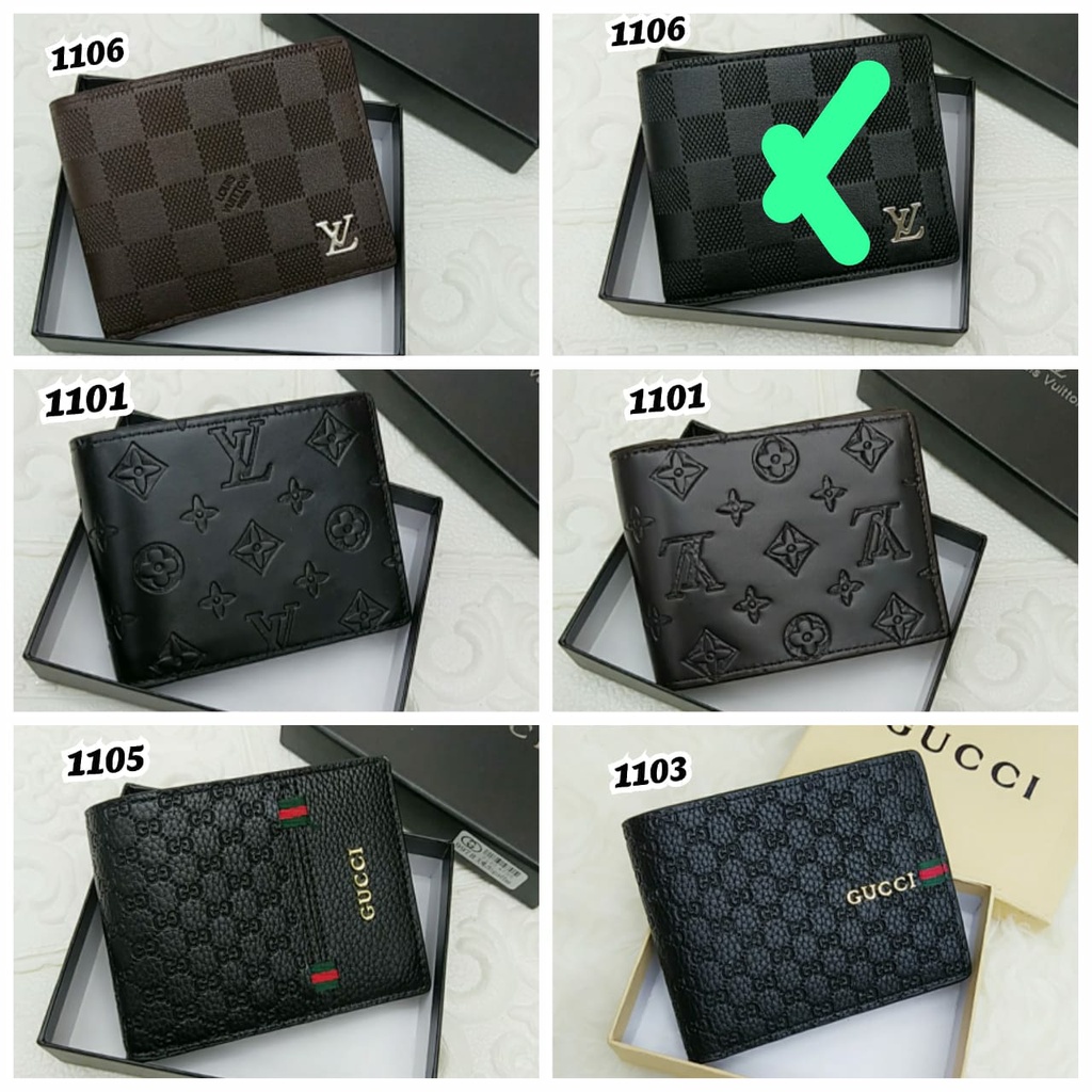 Dompet cowo SET CHAIN KEY Free box 9978