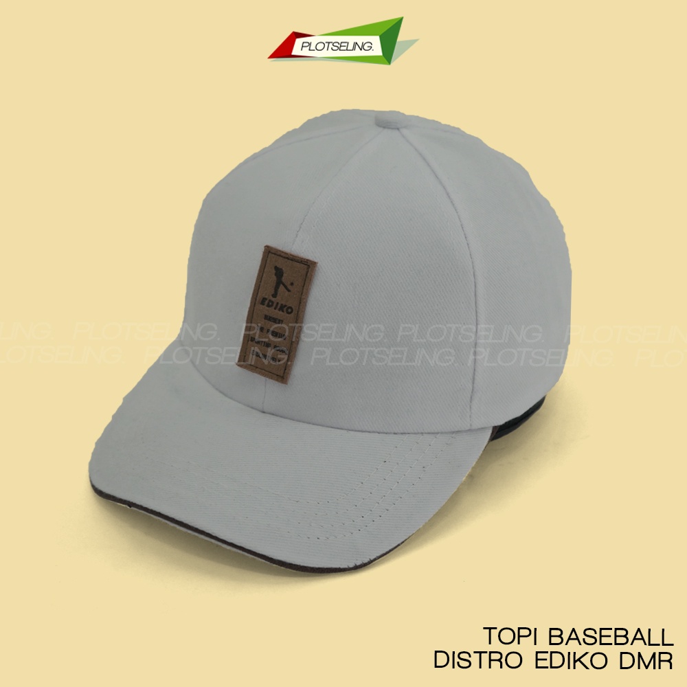 Topi Baseball Golf Sport EDIKO Pria Wanita Abu Hijau Hitam Navy Putih Bahan DMR Distro Ukuran All Size