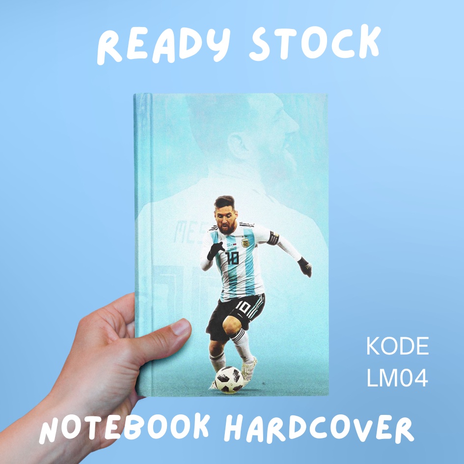 

BUKU NOTEBOOK LIONEL MESSI/ BUKU SEKOLAH/ BUKU CATATAN/ BUKU LIONEL MESSI KODE LM 04