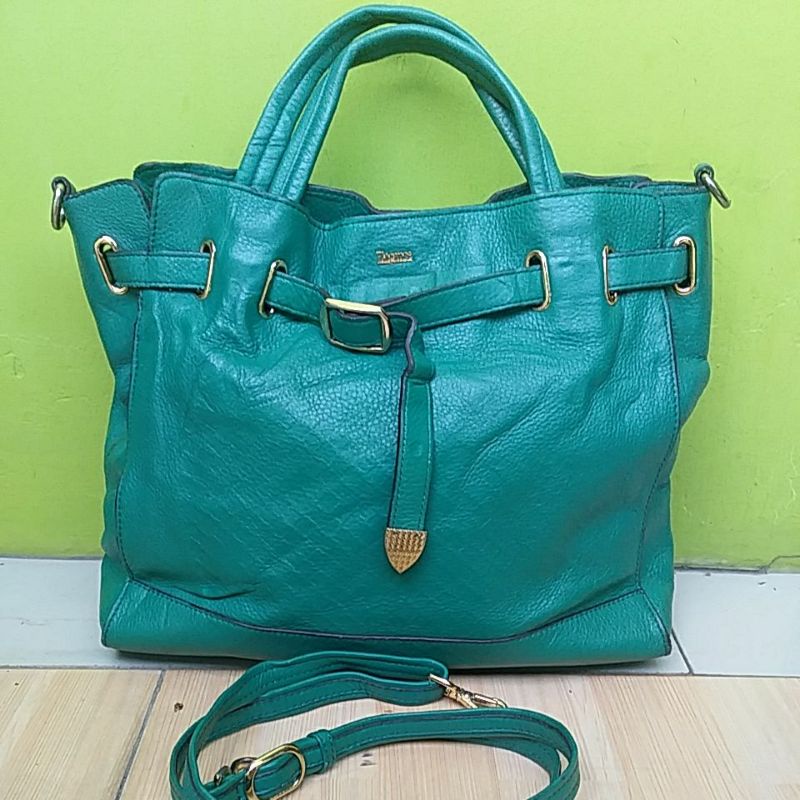 (nego) Tas sling kulit asli brand Elegance