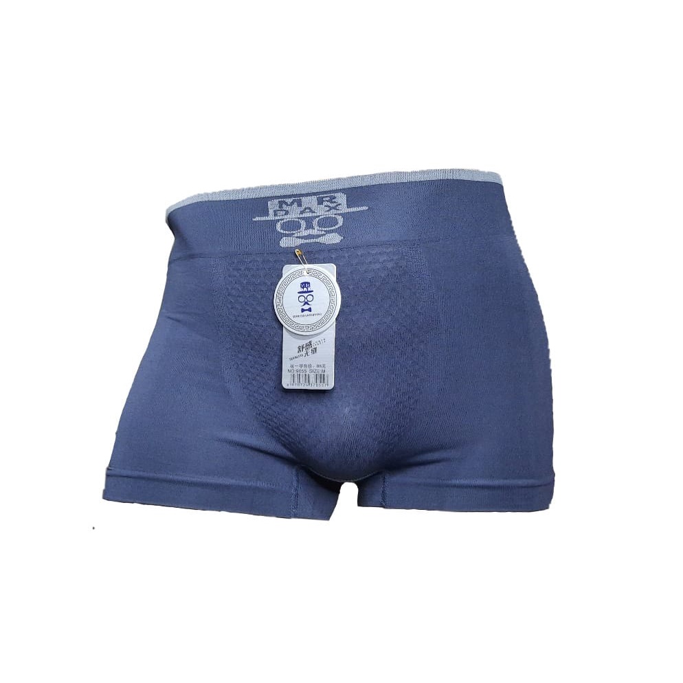 6 pcs celana dalam pria model boxer Mr dax bahan rajut tampa jahitan import