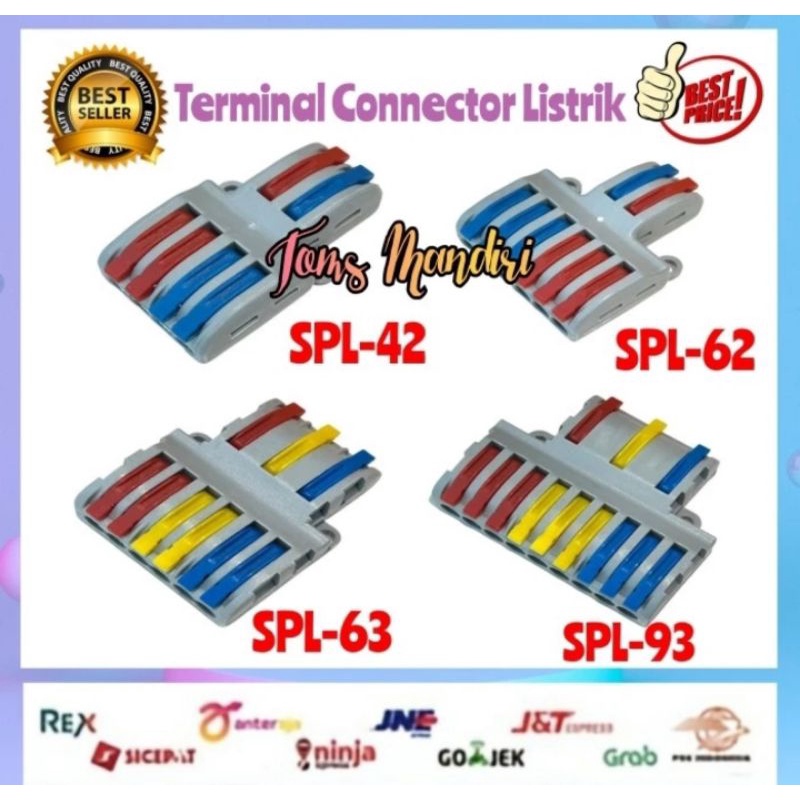 Terminal Conector Kabel Sambungsn Cabang SPL-42 / 62 / 63 / 93