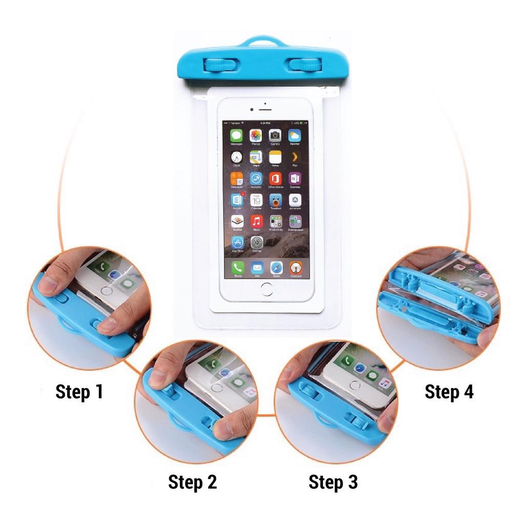 Sarung HP Case Kantong Anti Air Waterproof MAX 7 INCH SRG-HP - ACS