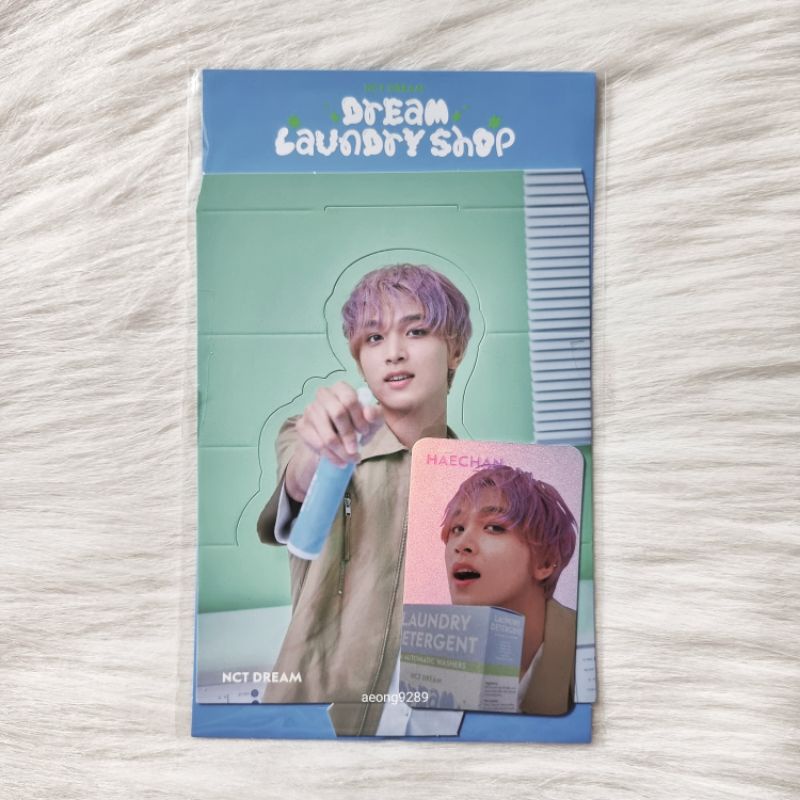 NCT Dream Laundry Shop Holo pc set Haechan