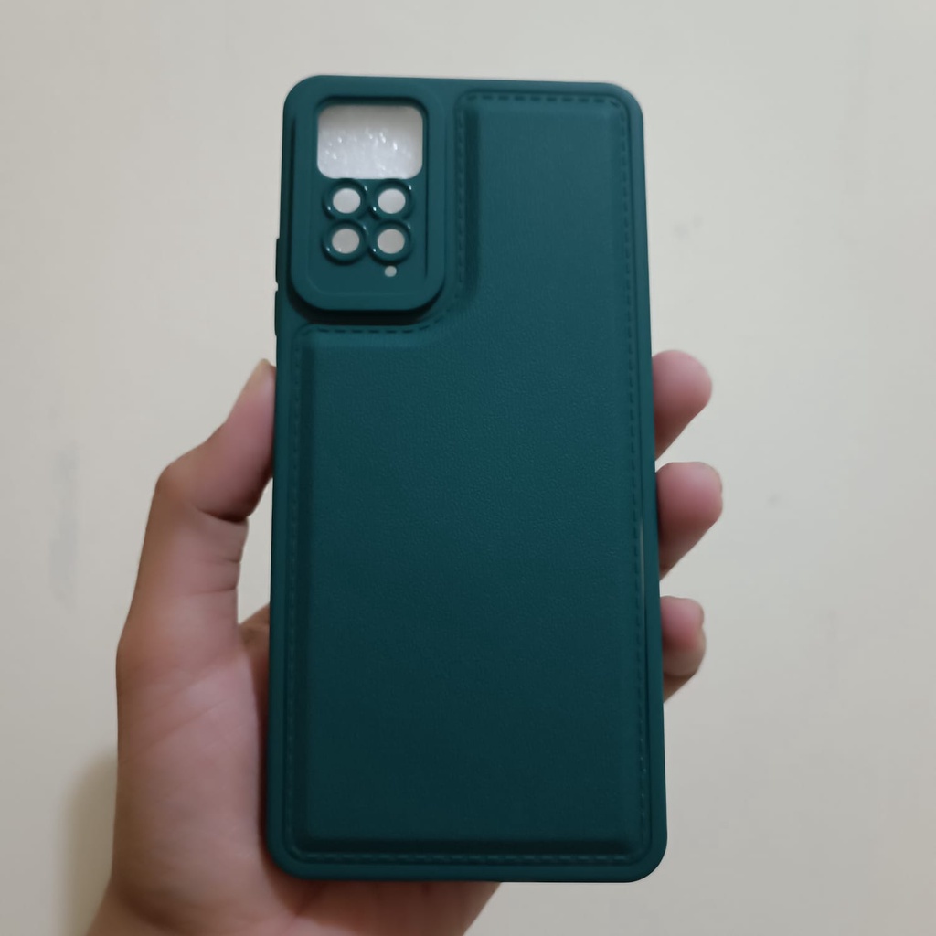 Promo Case XIAOMI REDMI NOTE 11 PRO / REDMI NOTE 11 PRO 5G Soft Case Leather Pro Casing TPU Lembut Tekstur Kulit Anti Benturan Fids Store