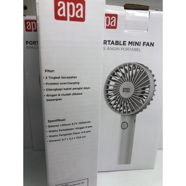 BELI 1 GRATIS 1 APA KIPAS ANGIN DARURAT 3 INCH PUTIH/ACE HARDWARE EMERGENCY FAN/ACE EMERGENCY FAN PORTABEL