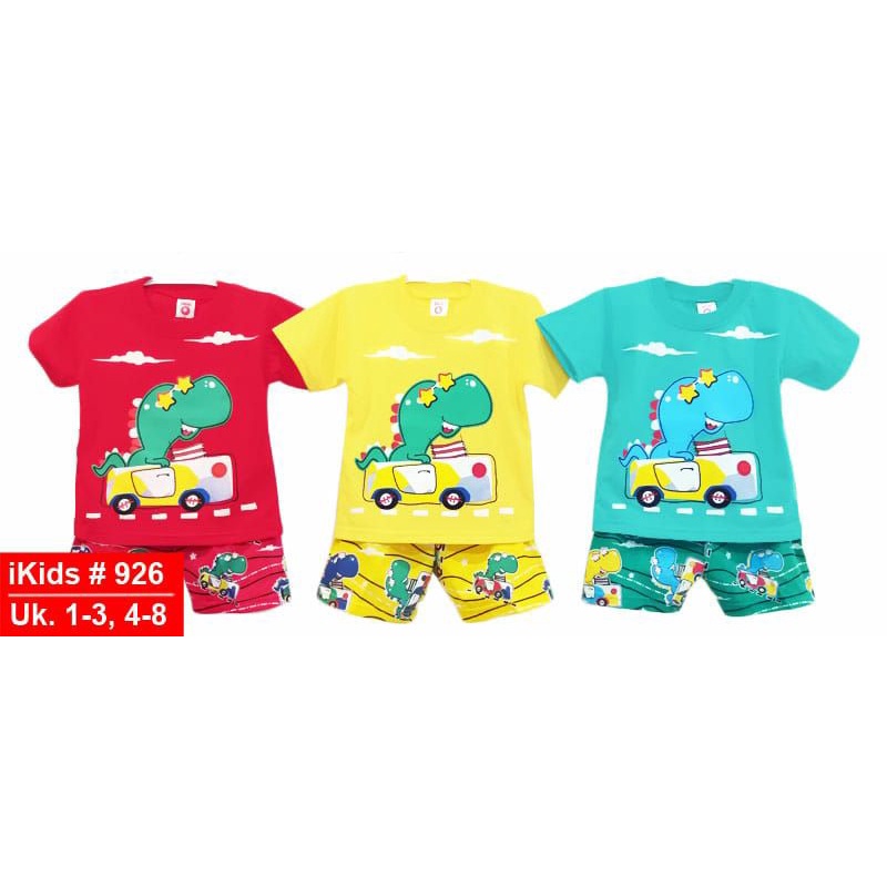 SETELAN IKIDS PENDEK USIA 0-2TAHUN