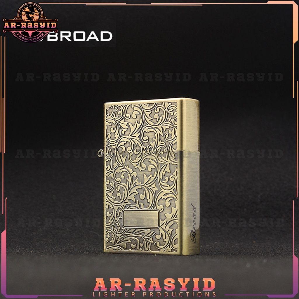 BISA COD!! Korek Api Las Gas Broad Lighter Motif Batik BD-416 2063