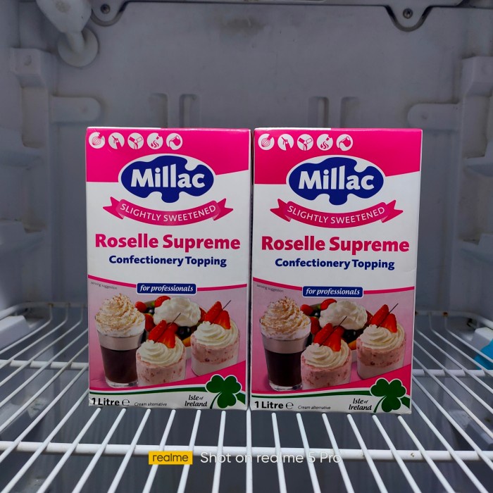 

(BISA COD) Millac Roselle Supreme 1 Liter / Millac Whipping Cream Roselle Supreme