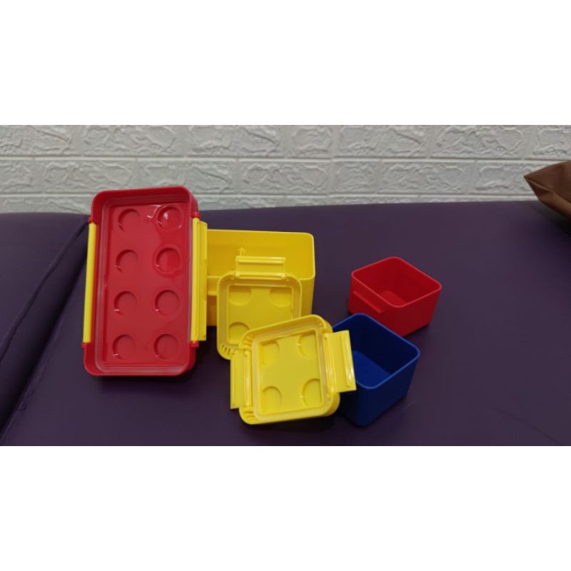 LEGO LUNCH BOX kotak makan anak bentuk lego