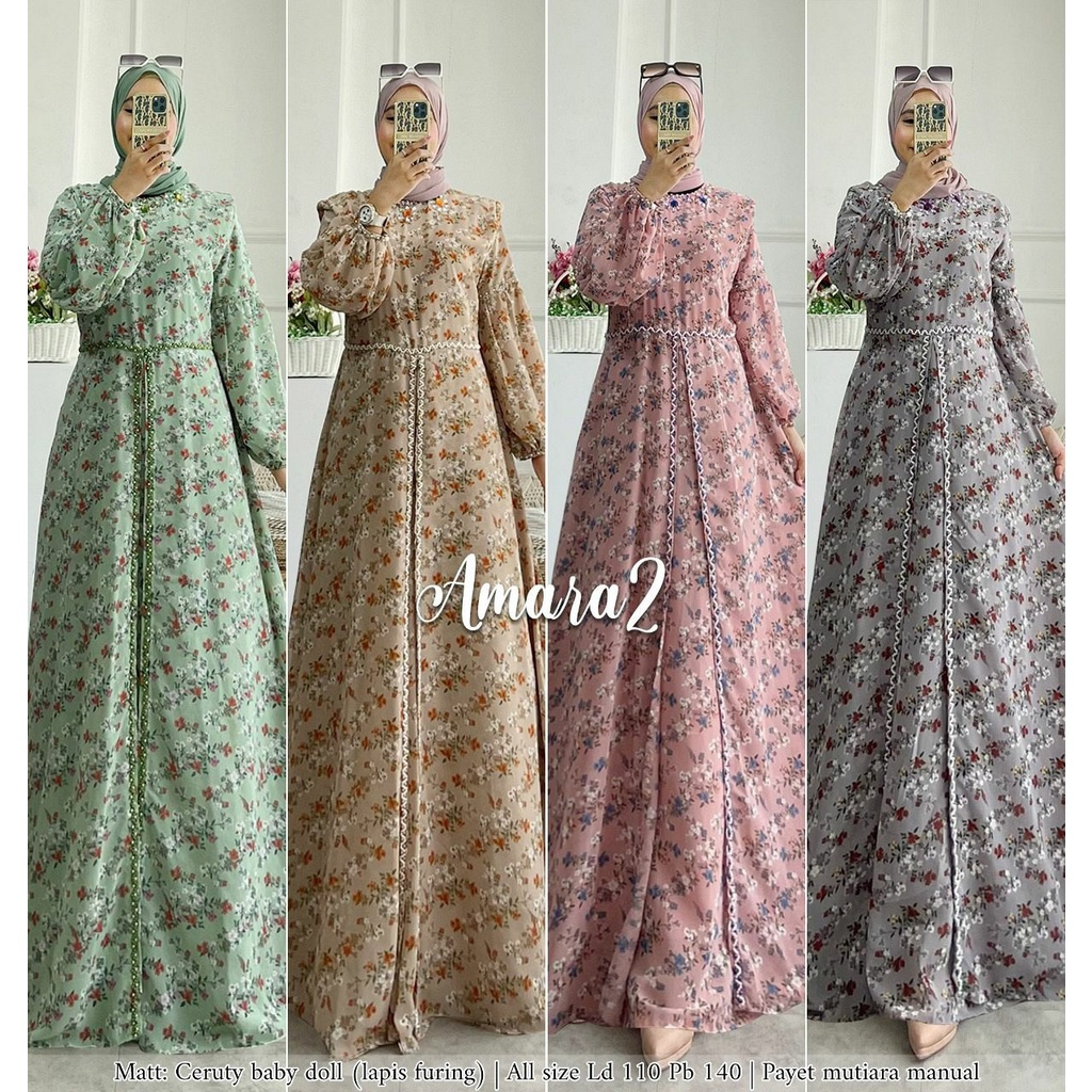 DRESS KONDANGAN PESTA BUNGA AMARA (VOL 2)