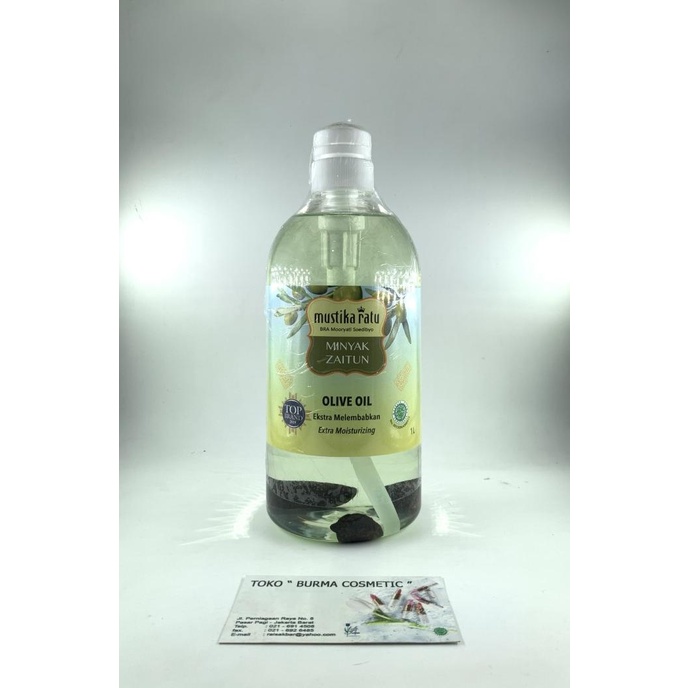 (BISA COD) MUSTIKA RATU MINYAK ZAITUN OLIVE OIL 1 LITER