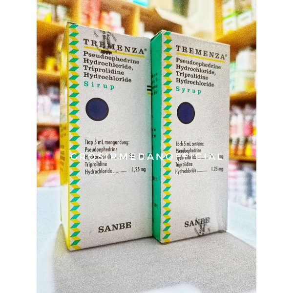 TREMENZA SIRUP 60 ML - OBAT PILEK ANAK