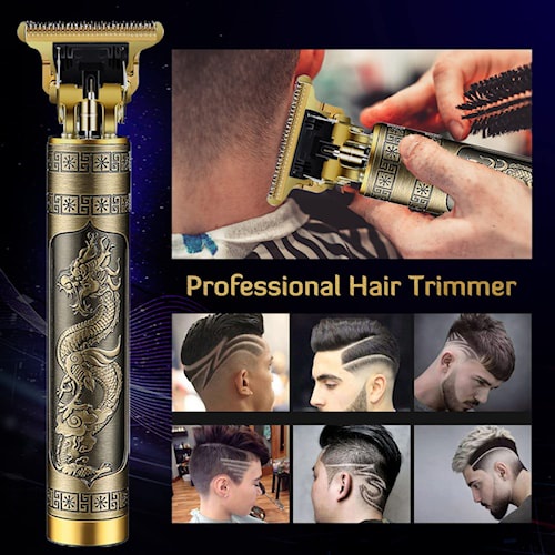 Alat Cukur Elektrik Dragon Hair Trimmer Electric Rechargeable Alatcukur Rambut Kumis Jenggot USB Portable L.S