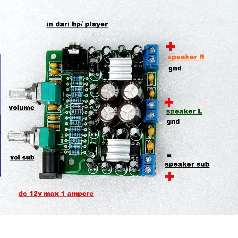 Langsung Order Modul 2.1 TEA2025b Mini Power Amplifier