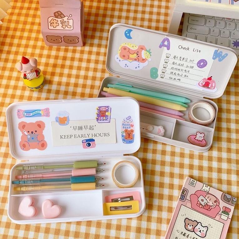

(Q-V3V)(♫♪) YSB - TEMPAT PENSIL MINIMALIS / PENCIL CASE AESTHETICS pasti dikirim