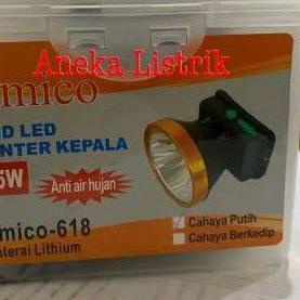 Model Menarik EMICO SENTER KEPALA BESAR CAS 35W E-618 / HEADLAMP LED 35 WATT PUTIH