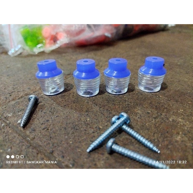 kaki karet sangkar burung