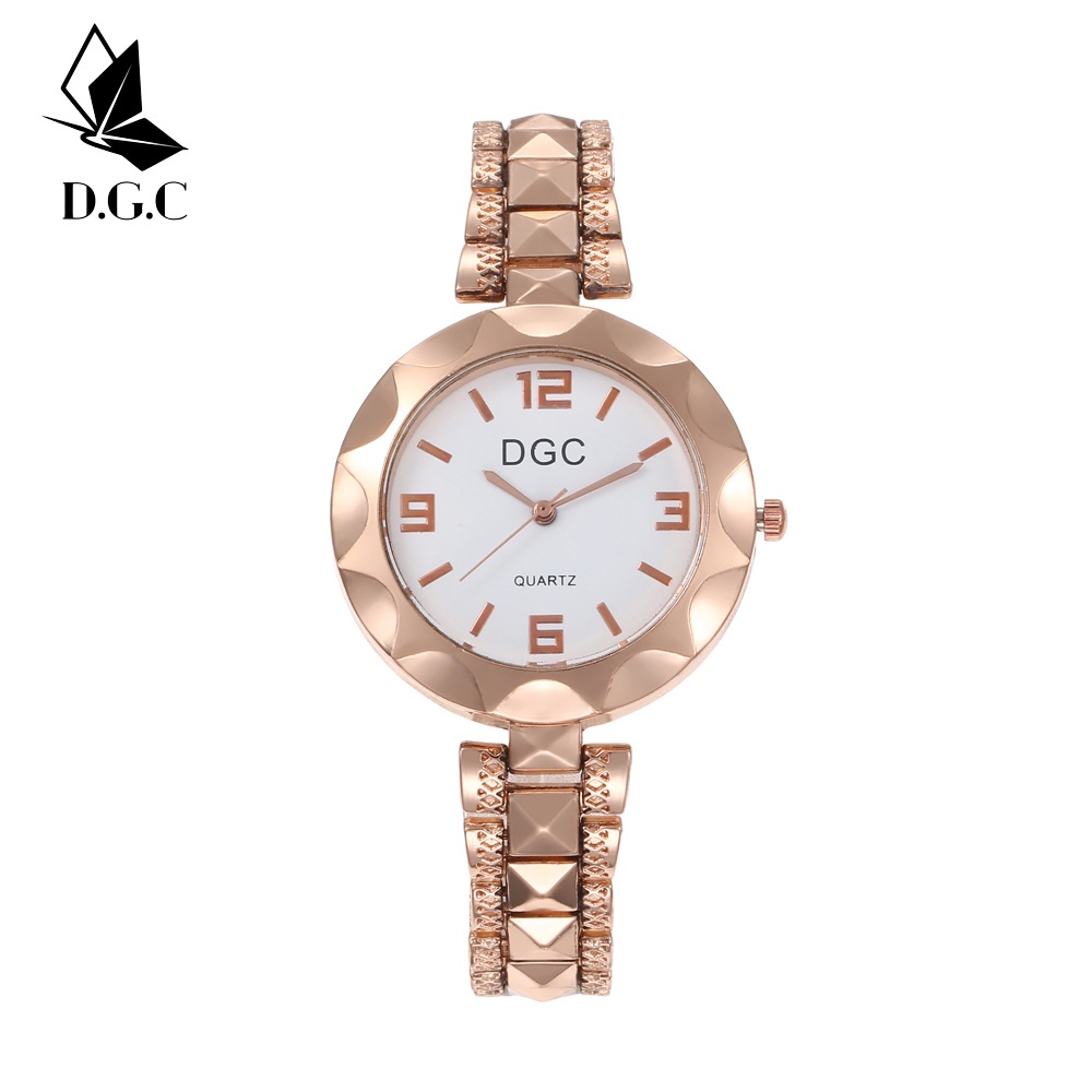 ✨D.G.C✨Jam Tangan Wanita Rantai Jam Tangan Korea Murah Cewek Magnet Analog Fashion W249