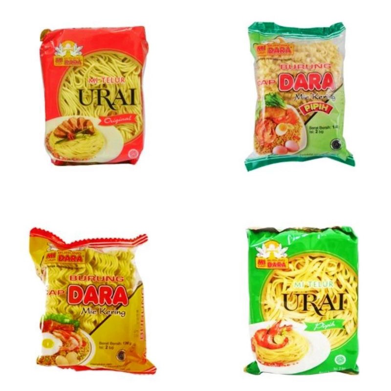 

MI KERING BURUNG DARA 136-140 GR