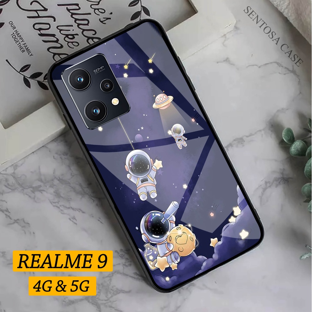 Softcase Glass Kaca REALME 9 4G & REALME 9 5G - Case Handphone REALME 9 4G & REALME 9 5G [T88].