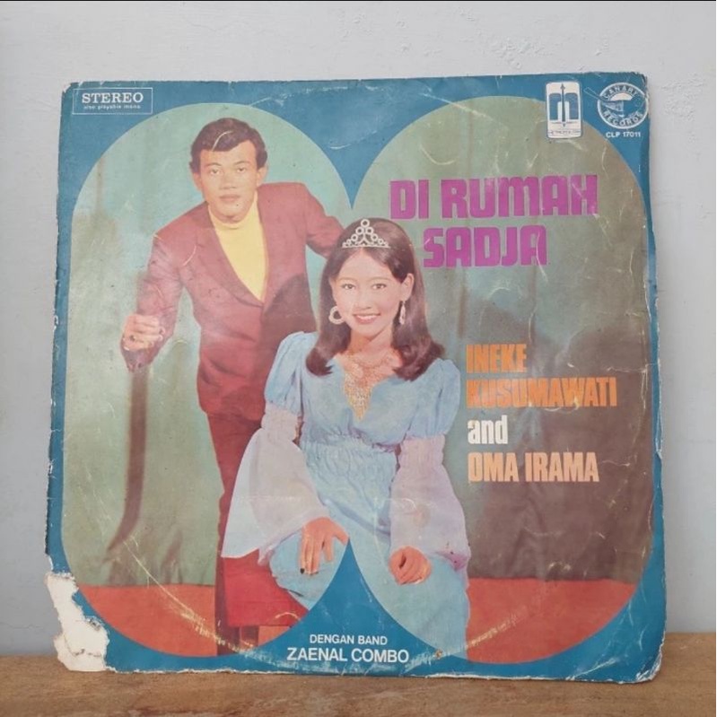 Piringan Hitam 12 inch Vinyl Oma Irama Rhoma Irama Di Rumah Sadja