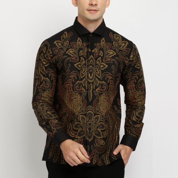 Carlos Moreno Kemeja Batik Pria - Maheswara