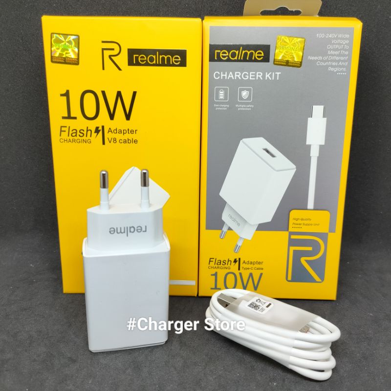 Charger Realme AK933 10W 2A ORIGINAL Fast Charging Micro USB - Type C