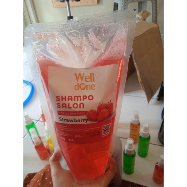 shampo salon well done