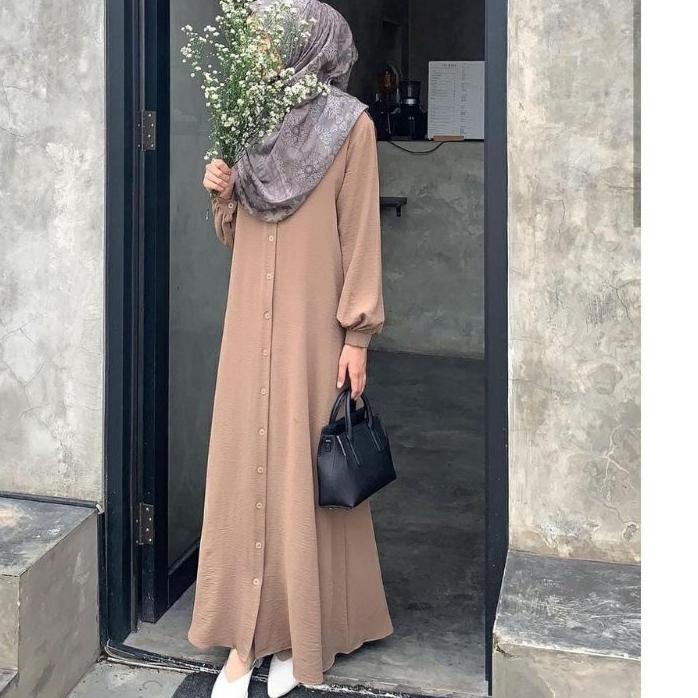 Gamis Crinkle Airflow Jumbo Premium / Dress Crinkle Airflow