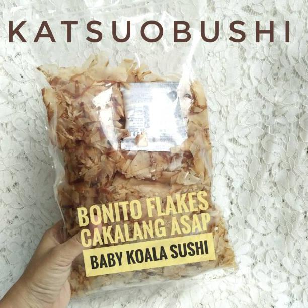 

[KODE PRODUK QZHYO8069] KATSUOBUSHI Bonito Flakes 200 g Halal │ Taburan Takoyaki Katsuo Bushi Serutan Ikan Cakalang