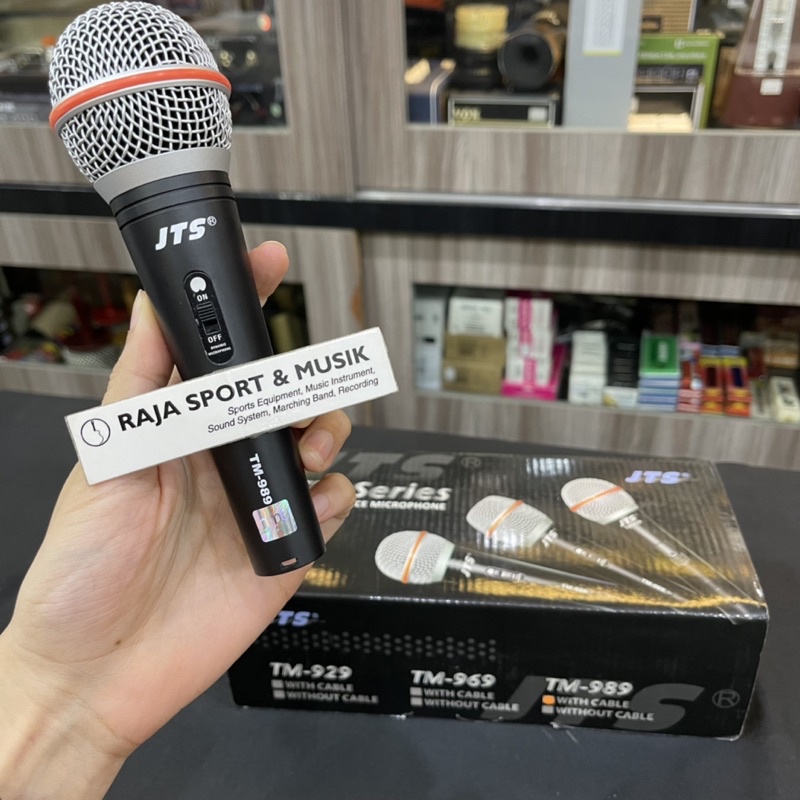 JTS TM-989 MIC KABEL JTS - ORIGINAL MICROPHONE TM SERIES TM989 TM 989