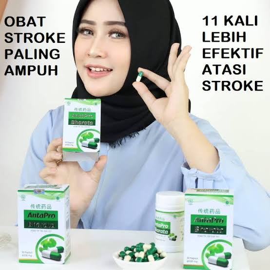 (Terlaris) ANTAPRO BHARATA Obat Stroke - Obat Kolesterol - Hipertensi Herbal Alami ANTAPRO Bharata O