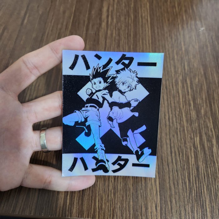 

Sticker Hologram Anime Besar - PSH1310 - Hunter x Hunter - Gon Kilua