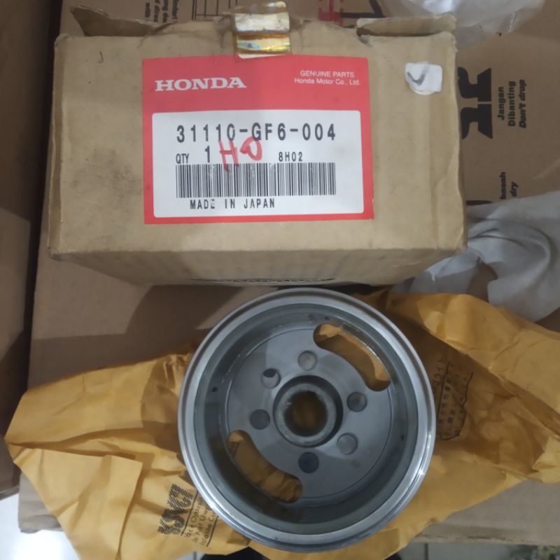 MAGNET HONDA WIN 100 FLYWHEEL HONDA WIN 100 ORIGINAL NOS MADE IN JAPAN
