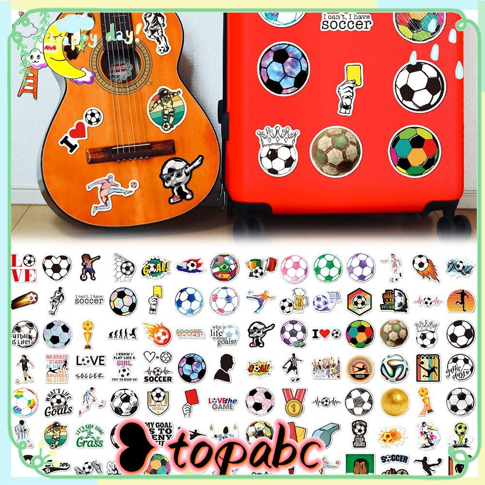 Top 100Pcs 2022stiker Piala Dunia Qatar New Water Cup Koper Graffiti Sticker