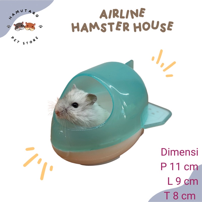 Airline Hamster House Bath house Hamster