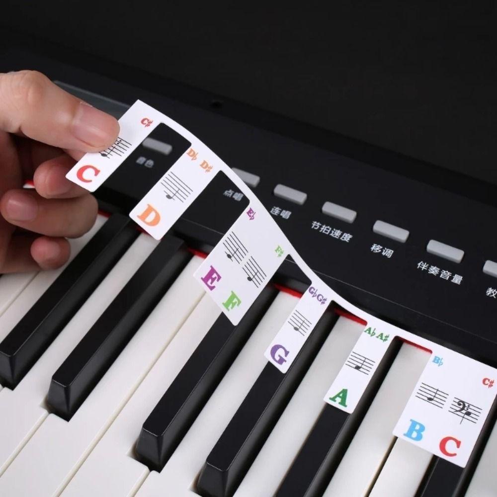 Suyo Label Kunci Piano Portable 61kunci 88kunci Kado Anak Piano Garu Penanda Nota