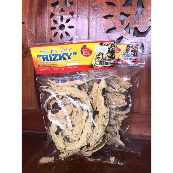 

Kripik Belut rizky