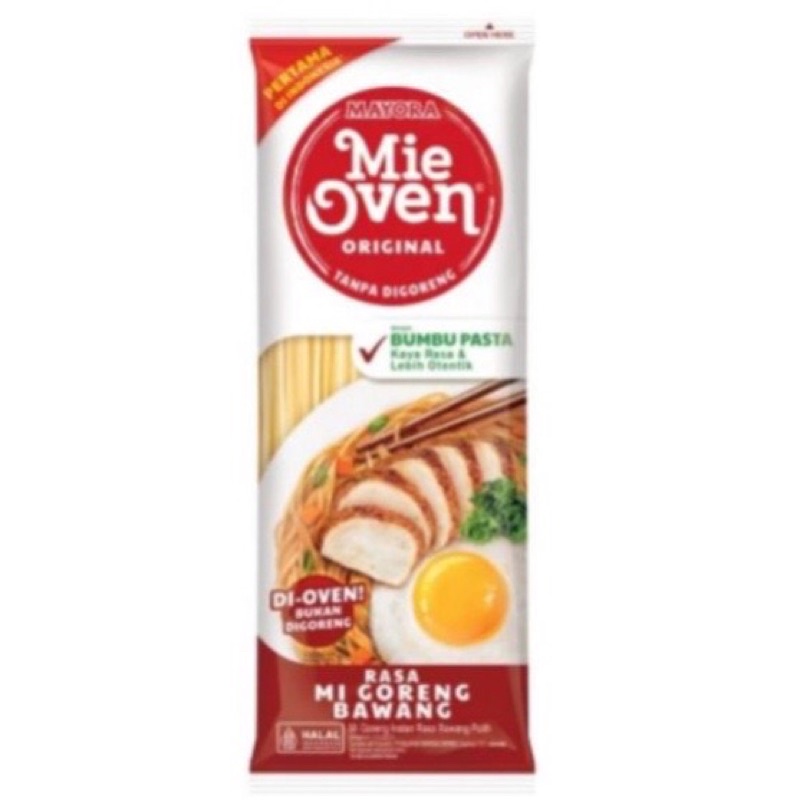 Mie Oven MI GORENG BAWANG 1 Pcs Mi Mayora Original Bumbu Pasta Dus