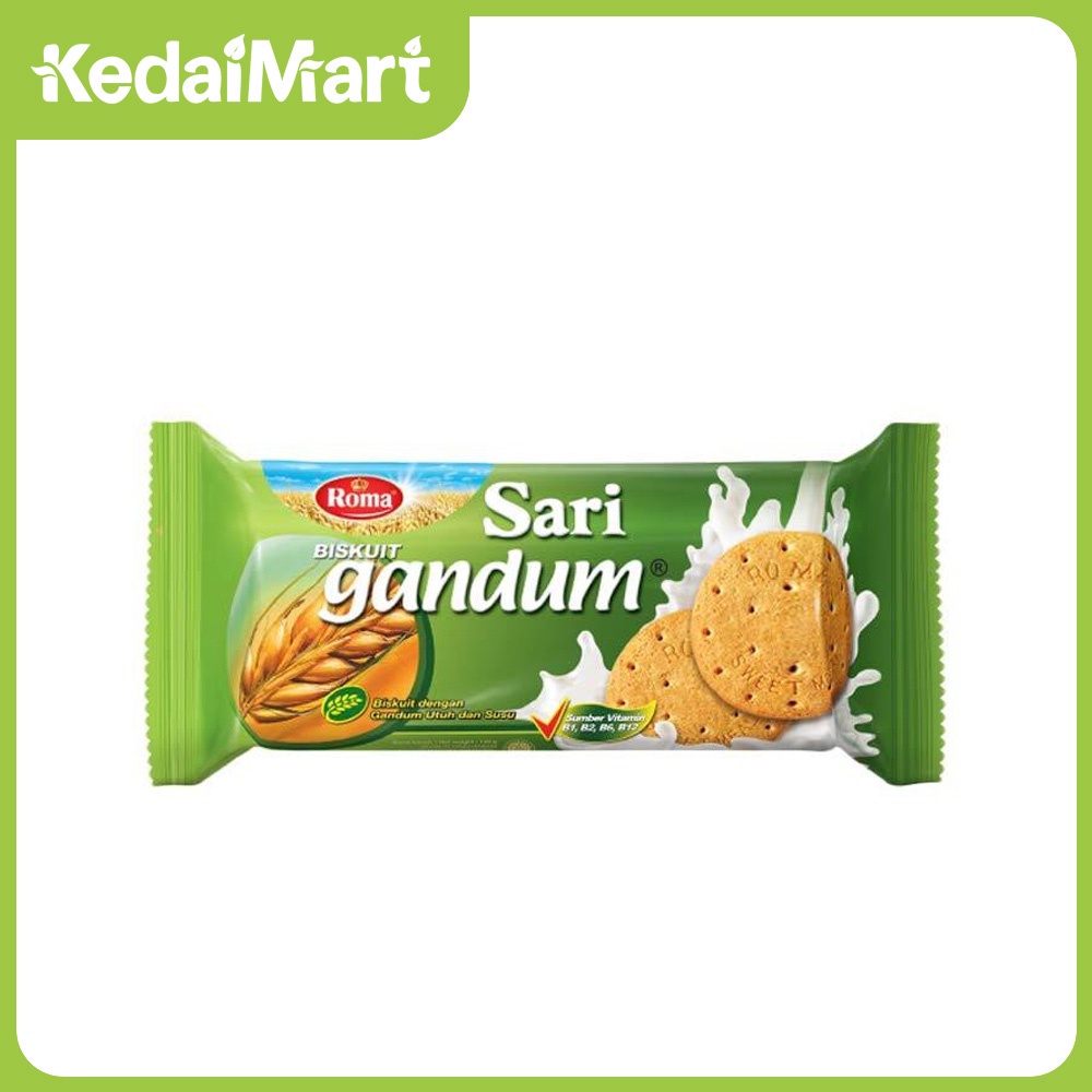 

Roma Biskuit Sari Gandum 39 Gram