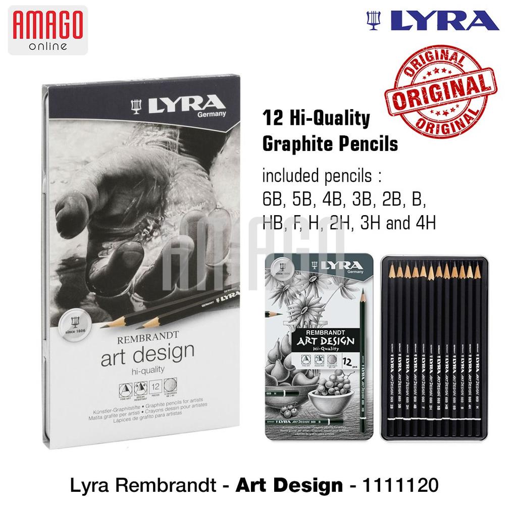 

Flash Sale - Lyra - Rembrandt Art Design - 12 Pcs - Tin Box - 1111120