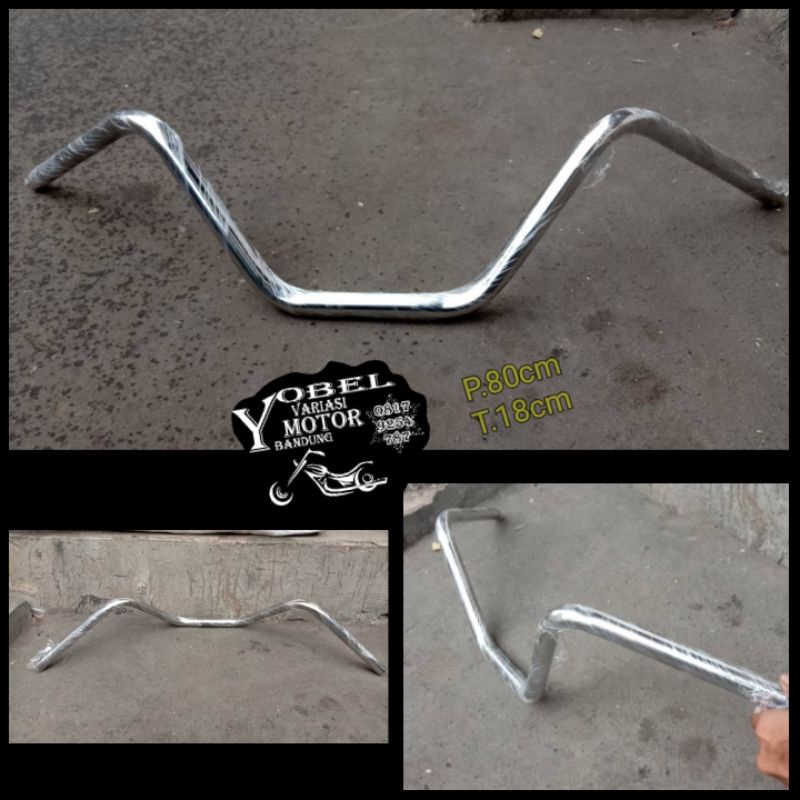 STANG MOTOR CUSTOM MODEL CAMAR TINGGI KAPINIS