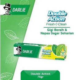 DARLIE DOUBLE ACTION FRESH CLEAN 75GR original strong mint