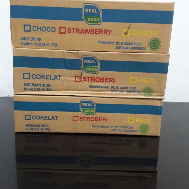 

✨TERBARU✨ Susu Real Good 1dus 50 ml (48x50) !!