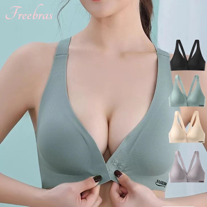 Bra Sport untuk wanita dengan payudara kecil, Bra Push-up untuk punggung  yang indah, menunjukkan payudara besar, Bra anti guncangan tanpa pinggiran  - AliExpress