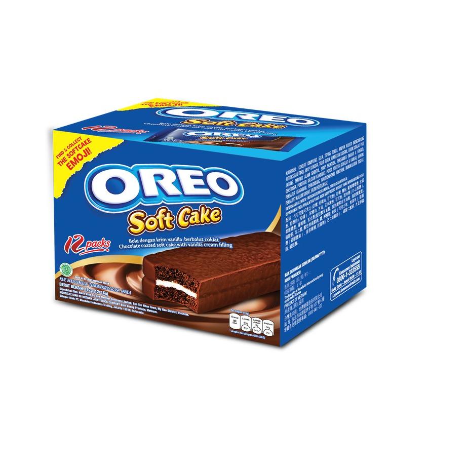 

ダ Oreo Bolu Softcake Box 12x16g Untuk Camilan bersama keluarga ゑ